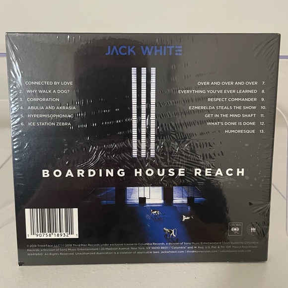 Jack White Boarding House Reach (CD) Album Music Musician Brand New Sealed Rock - Picture 2 of 2